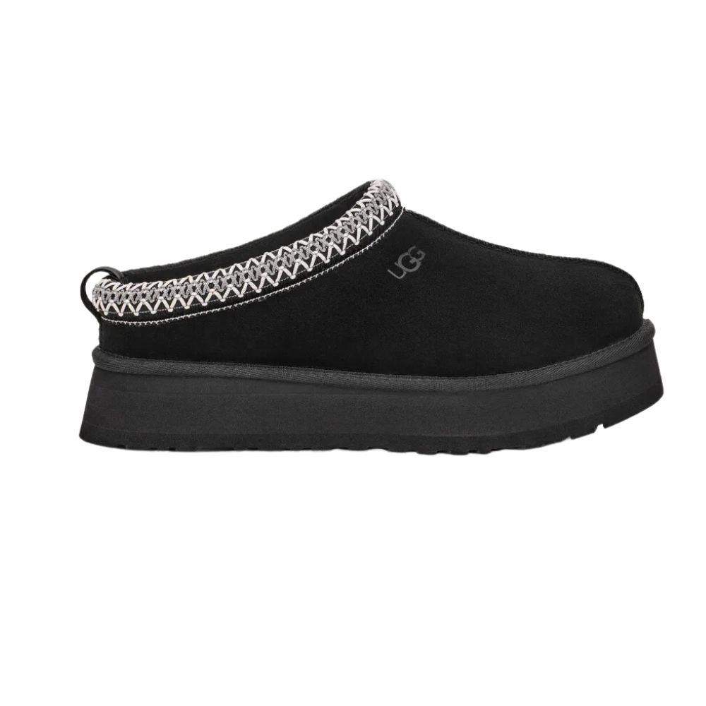 UGG Women's Tasman Slipper - Black Suede W5955-BLK