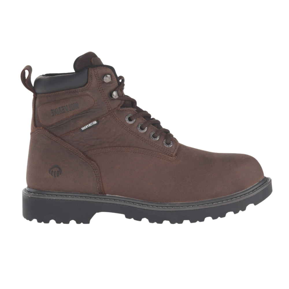 Wolverine Floorhand Dark Brown W10643 6" Waterproof Work Boot W10643