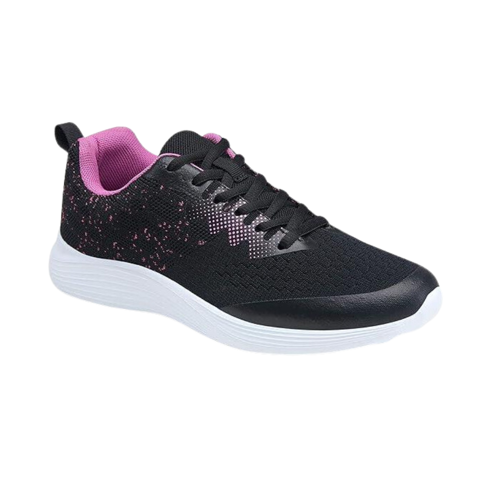 Vepose Women's Zora Black Purple Walking Shoes Soft(8,Zora-Black Purple)