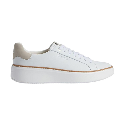 Cole Haan Women's Sporty Lightweight Grandpro TopSpin Sneaker, White/Dove