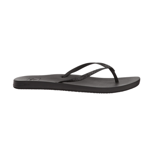 Reef Women's Cushion Bounce Stargazer Black FlipFlop Sandal