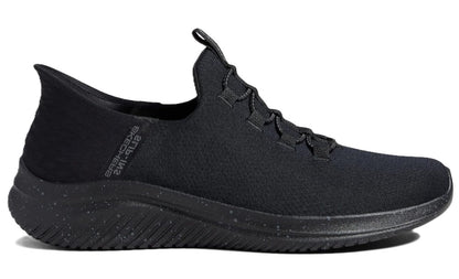 Skechers Men's Ultra Flex 3.0 Right Away Hands Free Slip-in Sneaker Loafer, Air-Cooled Memory Foam Insole, Breathable, Black