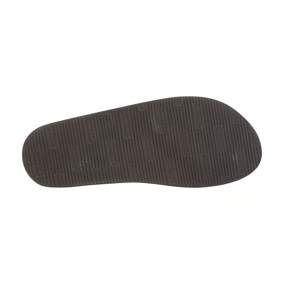 Rainbow Sandals Men's Classic Rubber - Single Layer Soft Top- EVA Rubber Filled Nylon Strap