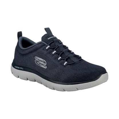 Skechers Men's Summits - Louvin Wide Width Slip-On Sneaker, Navy 232186W