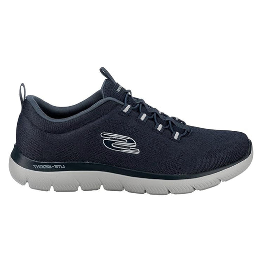 Skechers Men's Summits - Louvin Wide Width Slip-On Sneaker, Navy 232186W