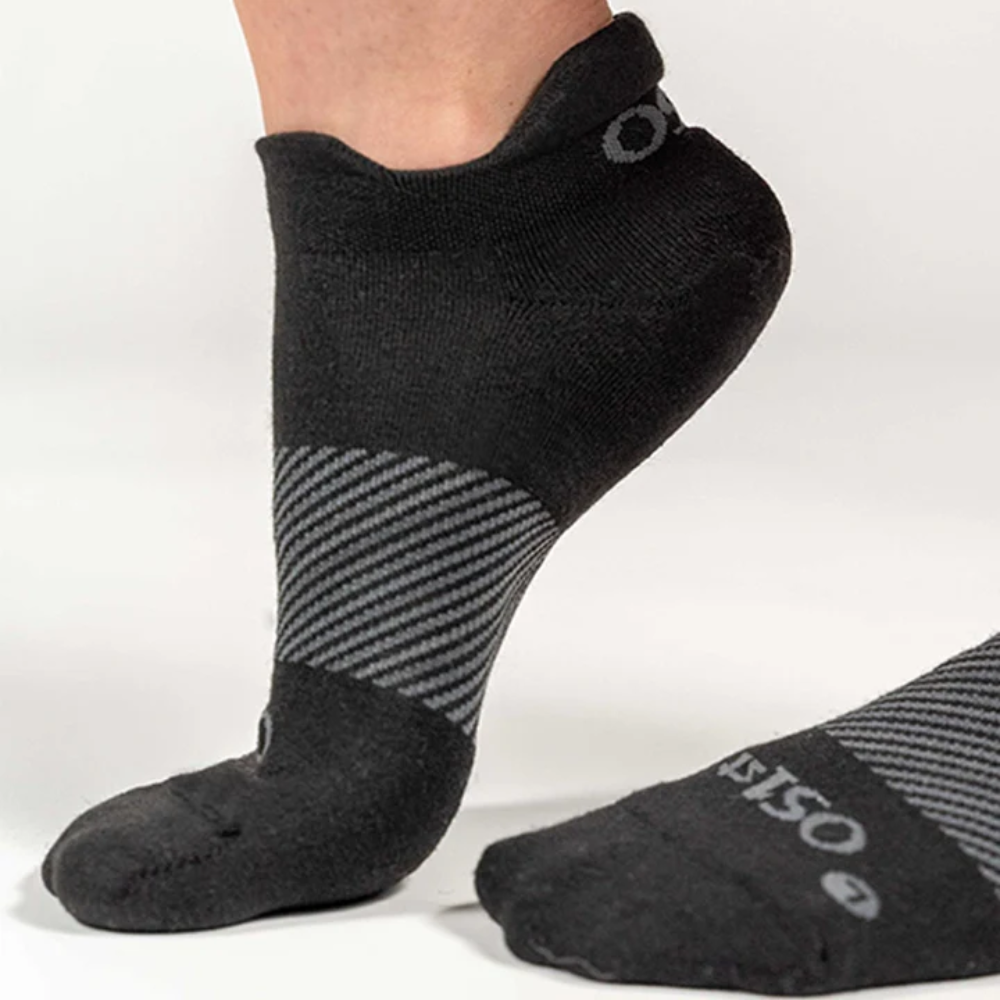 OS1st Wicked Comfort No Show Socks with light compression for maximum cushion