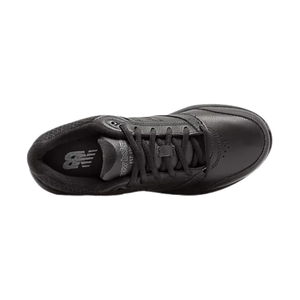 New Balance Women’s 928v3 Leather Black Walking Shoe WW928v3