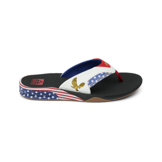 REEF Fanning Men's Bottle Opener Flip Flop Golden Eagle CJ7359