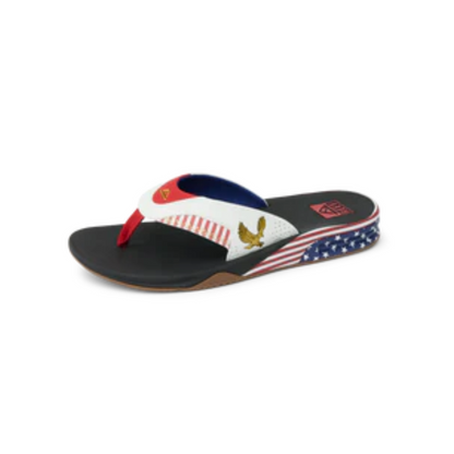 REEF Fanning Men's Bottle Opener Flip Flop Golden Eagle CJ7359