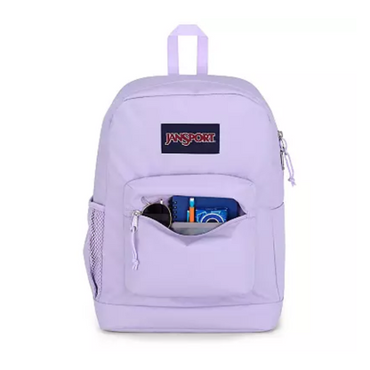 JanSport Cross Town Plus Backpack | Lightweight Everyday Backpack with Laptop Sleeve, Organizer Panel & Water Bottle Pocket