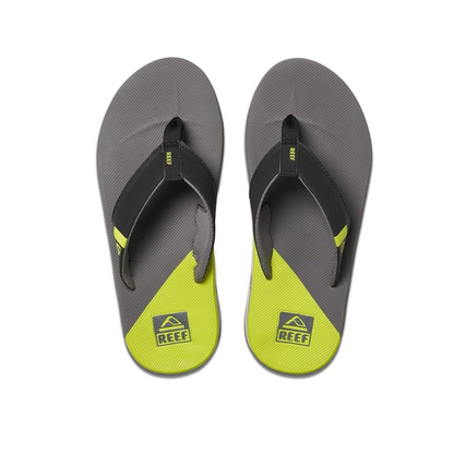 Reef Men's Fanning Bottle Opener Black, Brown, Gray Olive Navy Sandal