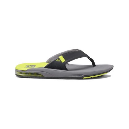 Reef Men's Fanning Bottle Opener Black, Brown, Gray Olive Navy Sandal