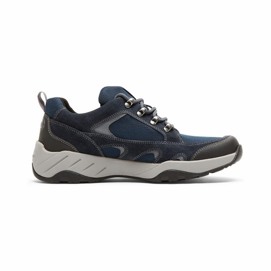 Rockport Men’s XCS Spruce Peak Trekker Waterproof Sneakers – Navy