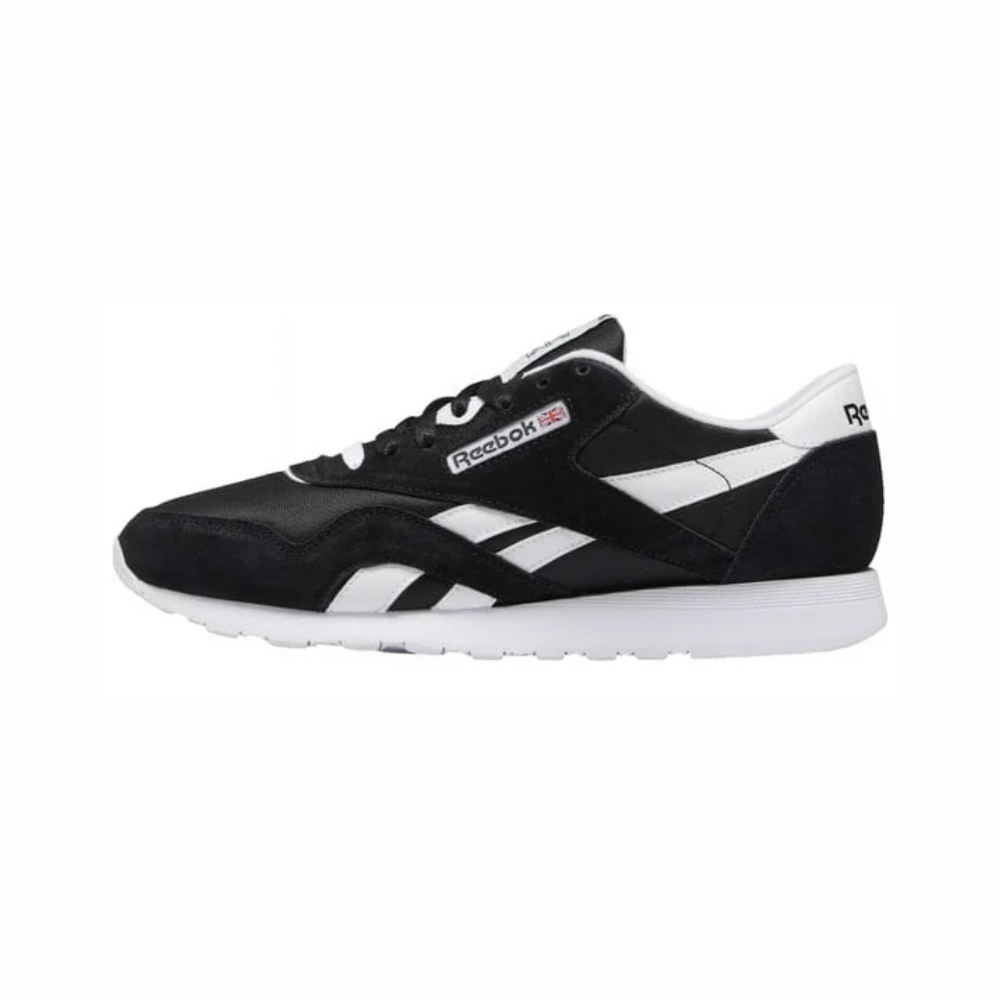 Reebok Classic Nylon Men's Sneakers - Team Navy / Platinum / Black / Black White FV1595