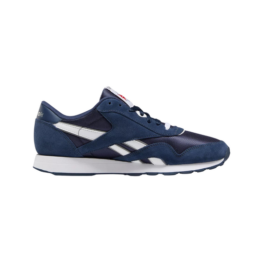 Reebok Classic Nylon Men's Sneakers - Team Navy / Platinum / Black / Black White FV1595