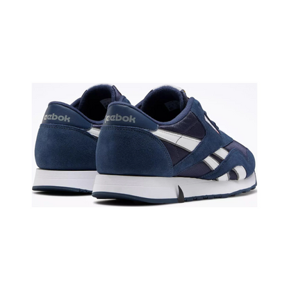 Reebok Classic Nylon Men's Sneakers - Team Navy / Platinum / Black / Black White FV1595