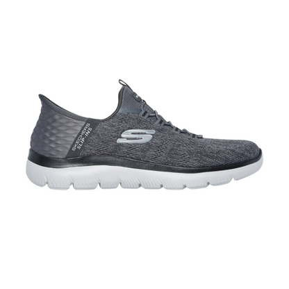 Skechers Men's Summits - Key Pace Hands-Free Slip-Ins Charcoal/Black