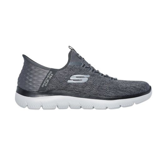 Skechers Men's Summits - Key Pace Hands-Free Slip-Ins Charcoal/Black