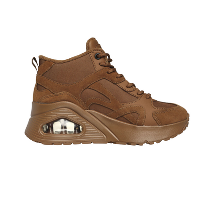 Skechers Women's Uno Hi Rocliff Road, Caramel