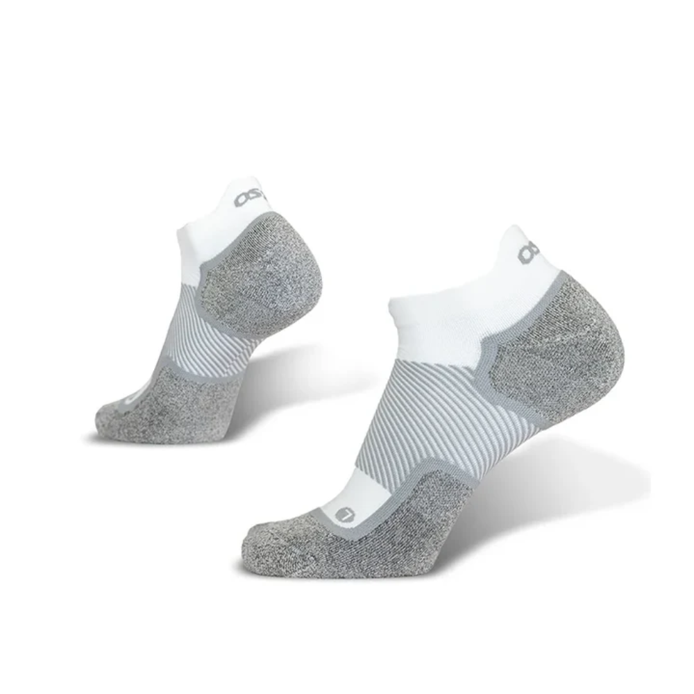 OS1st WIDE Wellness Performance Socks | No Show Black, White OS1-38541WX