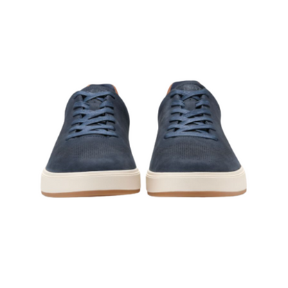 Cole Haan Grandpro Angleace Modern Lightweight Leather Sneakers, Navy Blazer-British Tan-Gum, Med