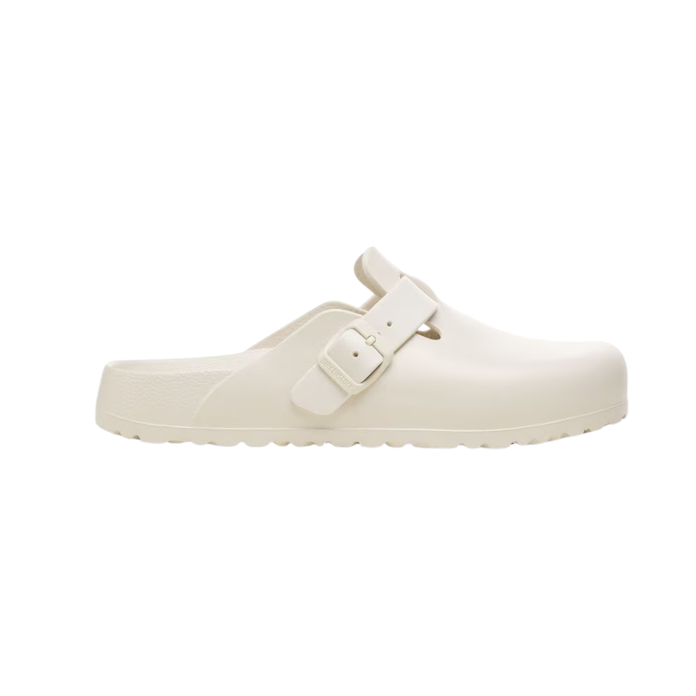 Birkenstock Boston EVA Unisex Clog Sandals Eggshell | Waterproof Lightweight Slip-On Comfort
