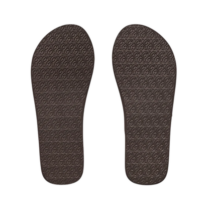 Cobian Women's Braided Bounce Arch Support Leather Sandals - Chocolate