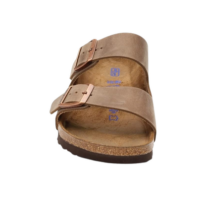 Birkenstock Arizona Soft Footbed Oiled Leather  Sandals Tobacco Brown