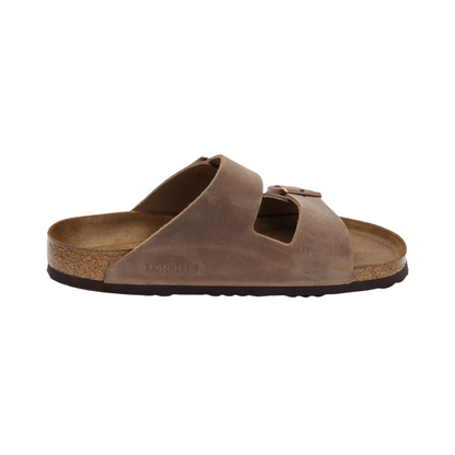 Birkenstock Arizona Soft Footbed Oiled Leather  Sandals Tobacco Brown