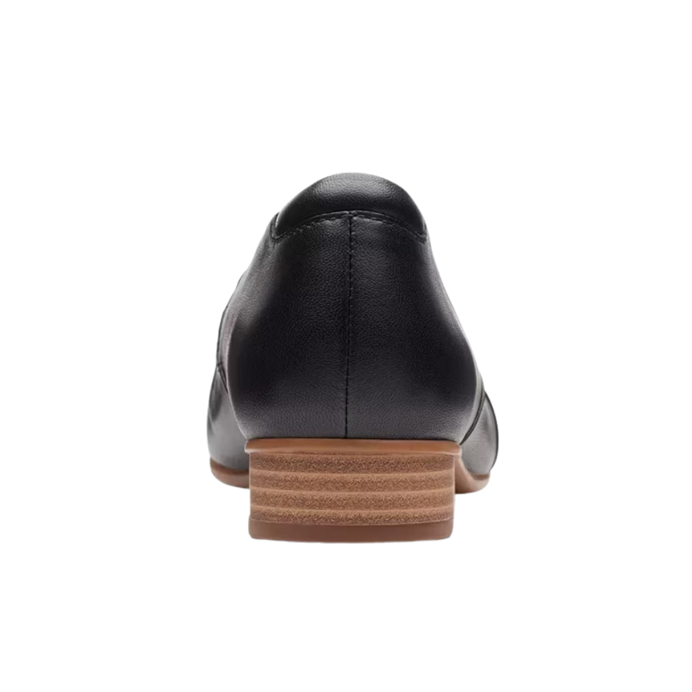 Clarks Juliet Palm Black Leather Shoes