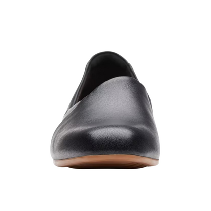 Clarks Juliet Palm Black Leather Shoes