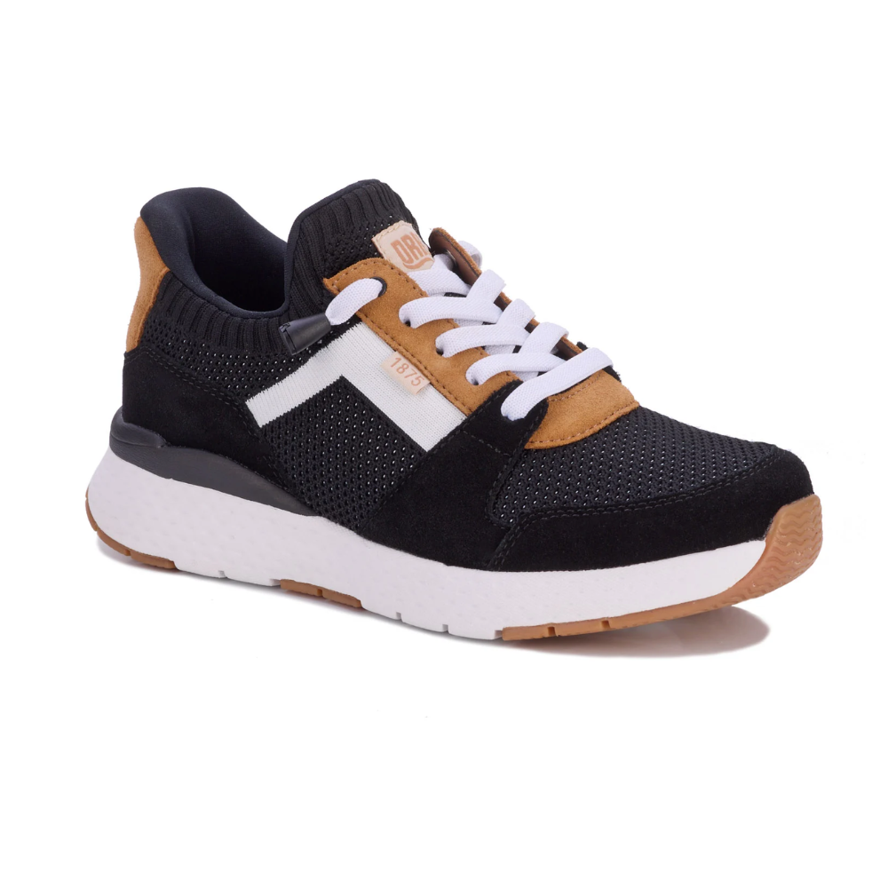 Drew Women's Bobbie - No Hands Lightweight sneakers, Black Combo 10837
