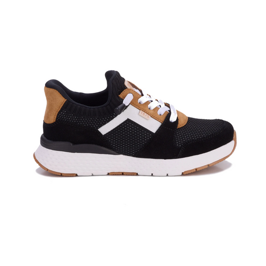 Drew Women's Bobbie - No Hands Lightweight sneakers, Black Combo 10837