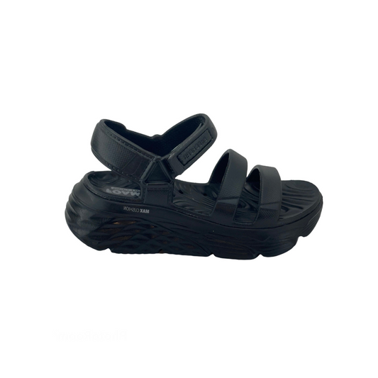 Skechers Women's Max Cushioning Aura  Sandal  Black 111126