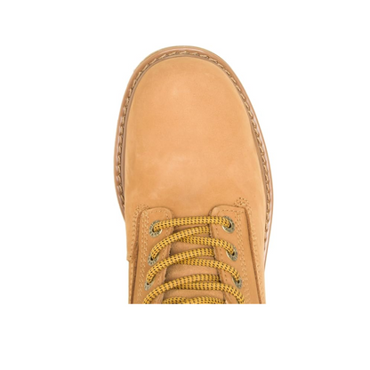 Wolverine Men's Floorhand 6" Waterproof Leather Work Boot - Wheat W10642