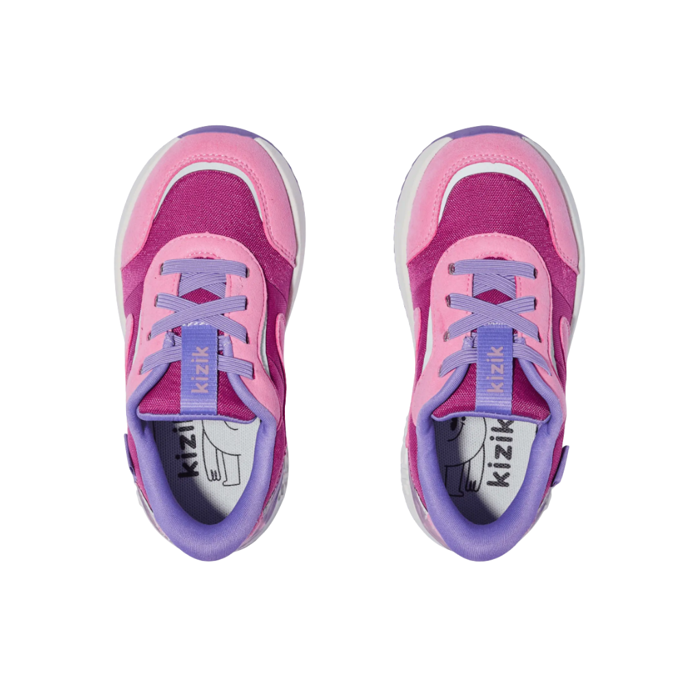 Kizik Kid's Orlando Hand's Free Girl Sneaker - Festival Fuchsia