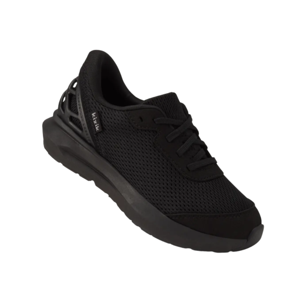 Kizik Kid's Athens 2 Hand's Free Unisex Lightweight Sneaker - Blackout