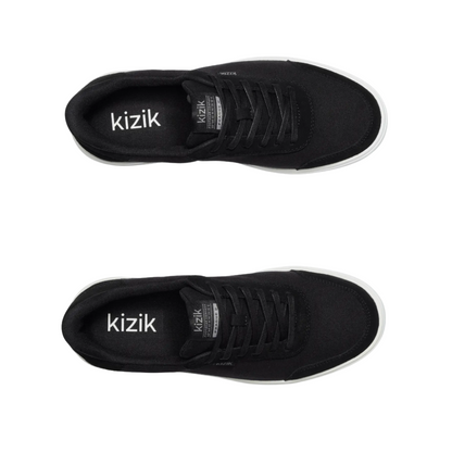 Kizik Men's Prague 2 Hand's Free Canvas Sneakers - Black