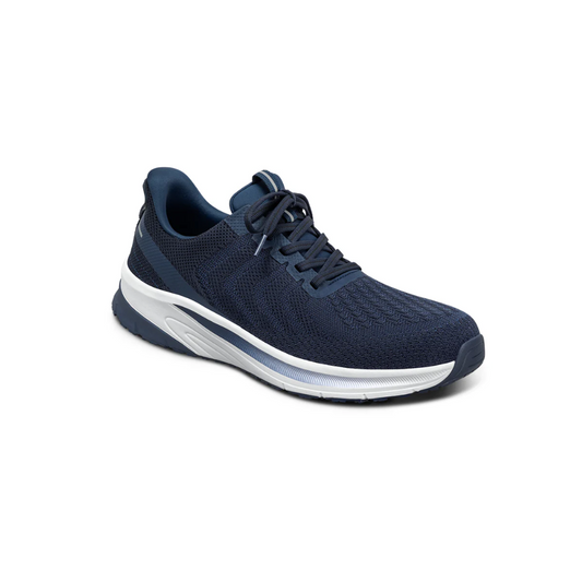 Orthofeet Men’s Tilos Hands‑Free Athletic Sneaker – Navy 20022M