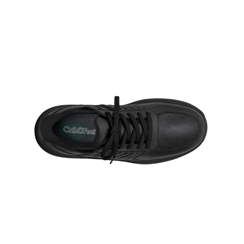 Orthofeet Roam Women Hand's Free Stability Sneaker Black - 80082M
