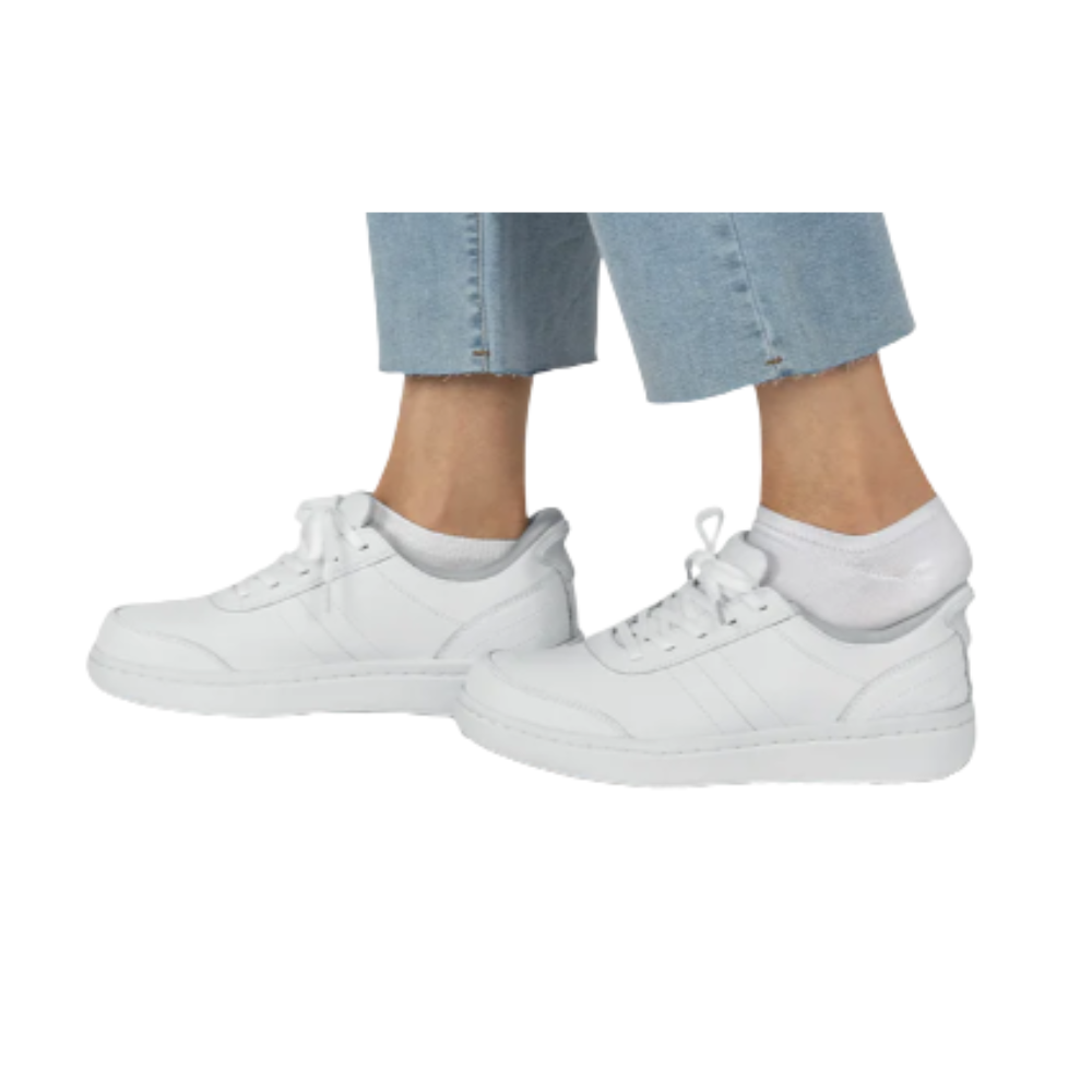 Orthofeet Wander Women Hand's Free Athletic Sneakers White - 81104M
