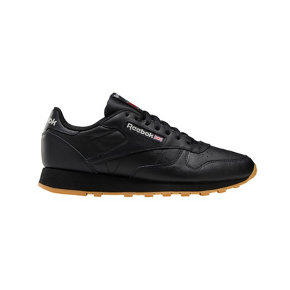 Reebok Women’s Classic Leather Running Sneaker - Chalk Black GY0961