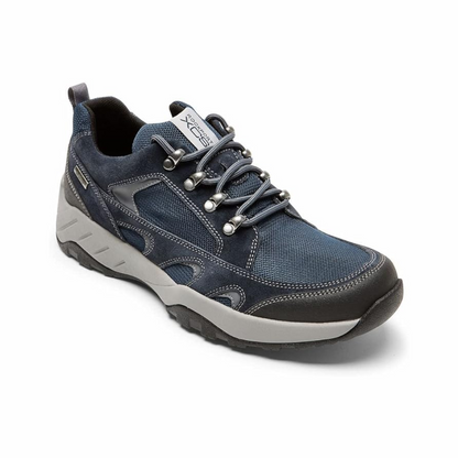 Rockport Men’s XCS Spruce Peak Trekker Waterproof Sneakers – Navy