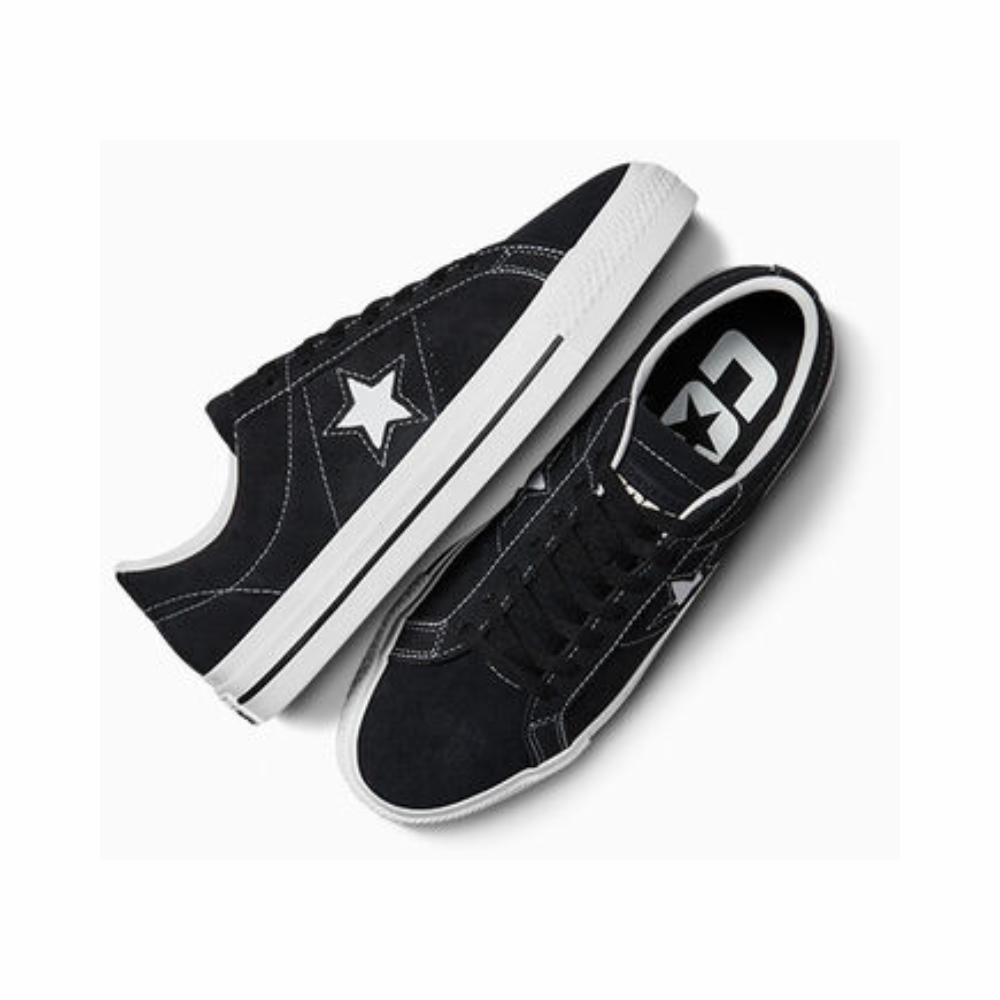Converse CONS One Star Pro Suede – Black / White 171327