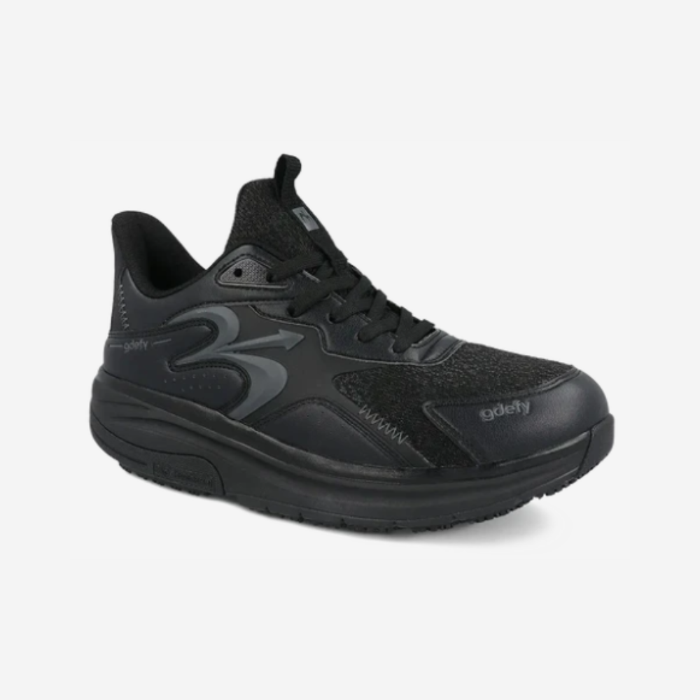 GDEFY Men Energiya Sneakers – Black TB9037MBL