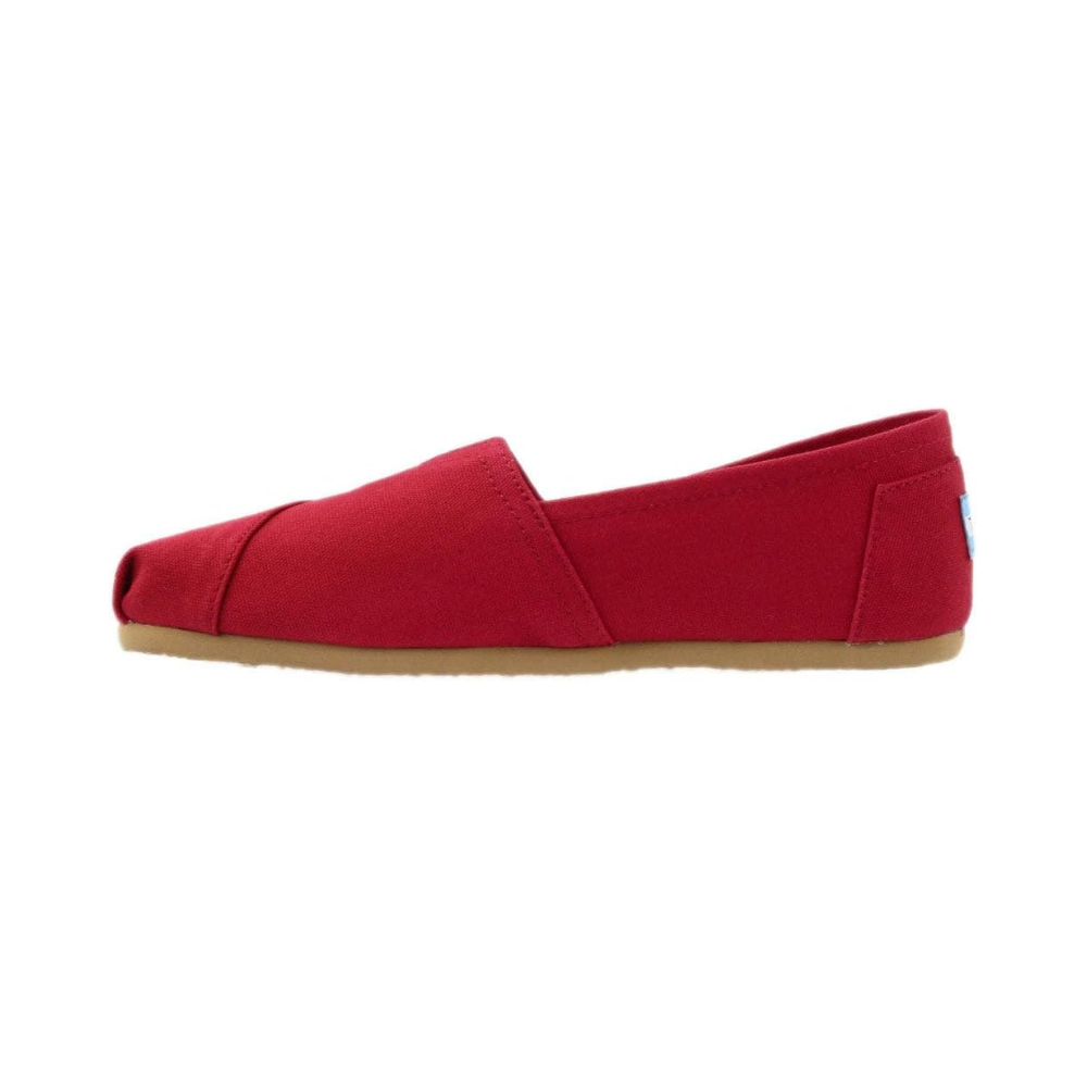 TOMS Women’s Alpargata Geometric Slip-On – Red Canvas