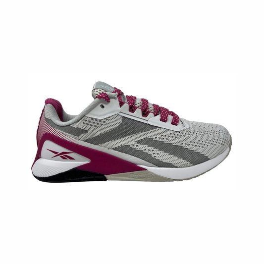 Reebok Women's Nano X1 Cross Trainer Sneaker – White/Semi Proud Pink/Grey (FZ5686)