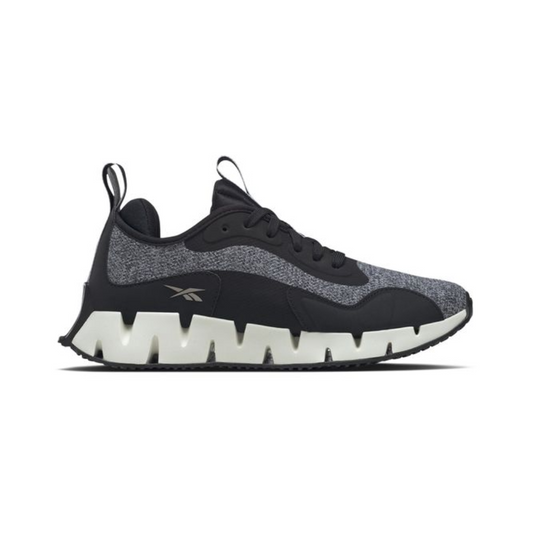 Reebok Women’s Zig Dynamica Sneakers – Black/Chalk/Rose Gold (HQ5871)