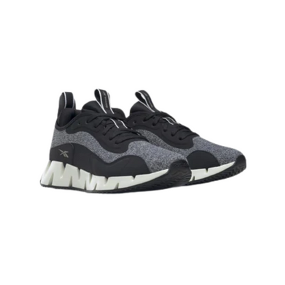 Reebok Women’s Zig Dynamica Sneakers – Black/Chalk/Rose Gold (HQ5871)