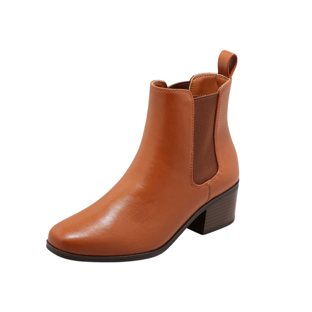 A New Day Women’s Ellie Chelsea Boots – Brown (096-10-6272)